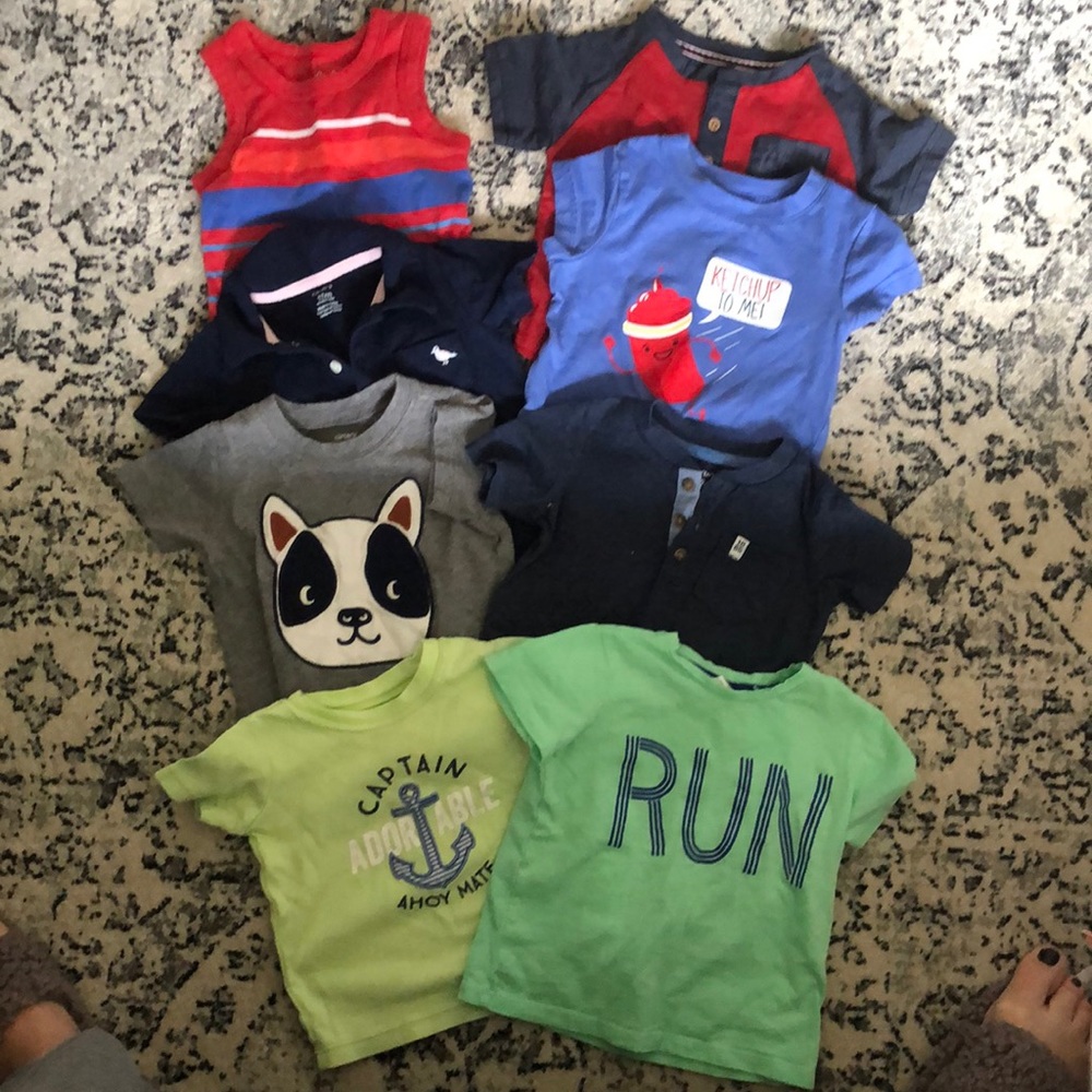 Toddler shirts (sold together )